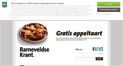 Desktop Screenshot of barneveldsekrant.nl